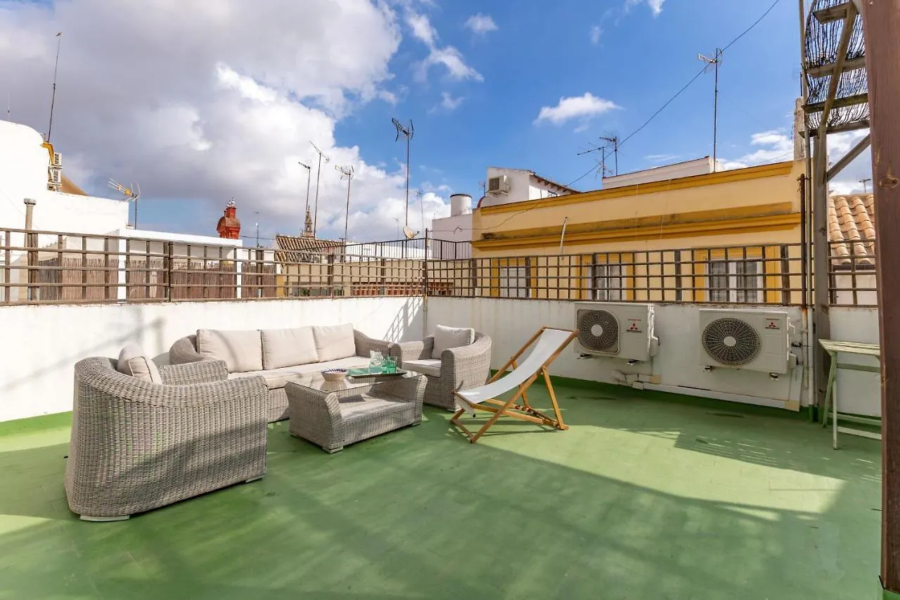 Champion Duplex Terrace And Garage Old Town 6 Pax Apartment Seville Spain