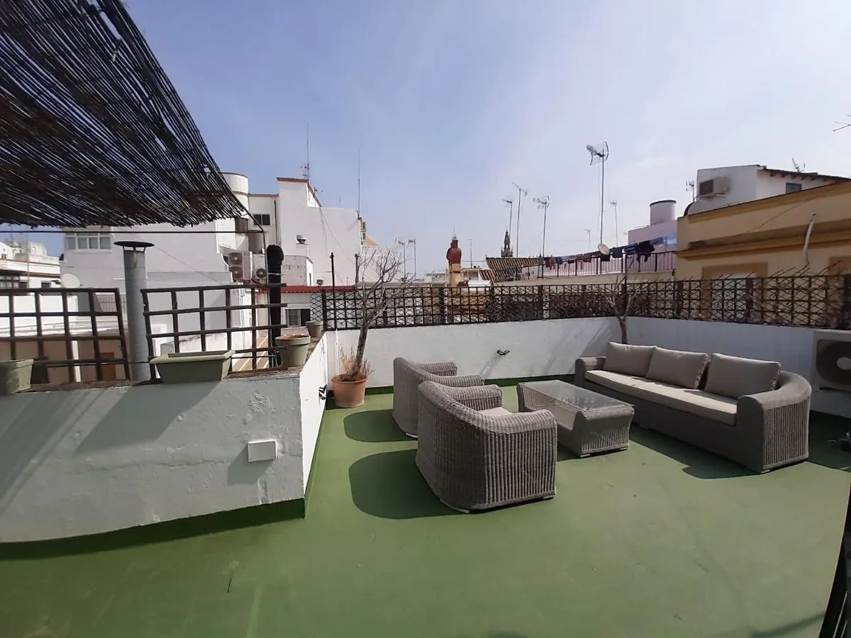 Champion Duplex Terrace And Garage Old Town 6 Pax Apartment Seville